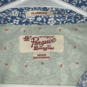 Penguin Short Sleeve Button Up